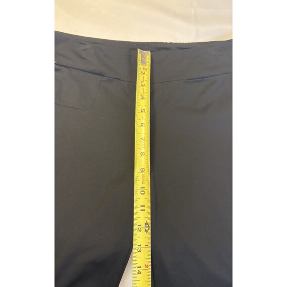 J MCLAUGHLIN Black Catalina Cloth Pants Medium Pull On Straight Leg Stretch - Picture 10 of 10